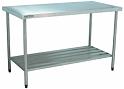 mesa aco prateleira gradeada